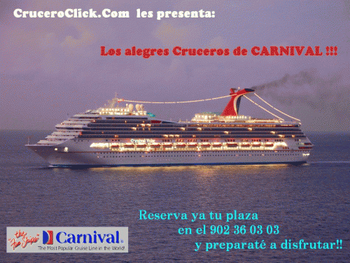 Carnival Cruises - Los barcos más alegres y divertidos del Caribe